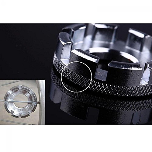 Oceaneshop Bicycle Key Cycling Spoke Nipple Spanner Wrench Wheel Rim Repair Tool