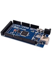 quimat 3d Printer Controller Kit para Arduino Mega 2560 Uno R3 Starter Kits + RAMPS 1.4 con Upgraded MOSFET + 5pcs A4988 controlador de motor paso a paso + LCD 12864 para Arduino RepRap