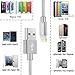 Guzon iPhone Cable, 3Pack 3FT 6FT 10FT Nylon Braided Lightning to USB iPhone Charger Cord with Aluminum Connector for iPhone 7/7 Plus/6s/6s Plus/6/6Plus/5s/5c/5, iPad/iPod Models-Gray