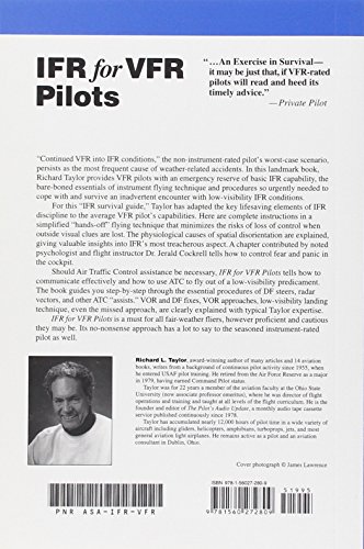 IFR for VFR Pilots: An Exercise in Survival (General Aviation Reading series)