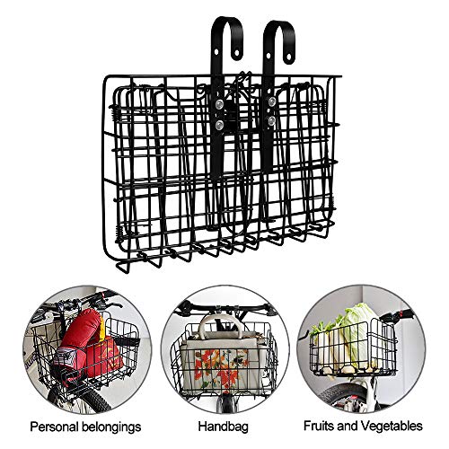 image for Rainbow Estrella Easy Installation Folding Bike Basket for Mountain Bi