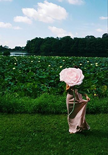 Extra giant paper flower. Huge paper rose photo prop. Alice in Wonderland party decor. Bridesmaid flower. Shop window flower display backdrop