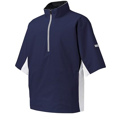 Footjoy 64NJ2120 Chemise De Pluie Hydrolite à Manches Courtes Argentnoircitron Vert Argentnoirlime P 2107