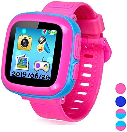 Smart Watch for Kids Girls Boys,Kids Game Smart Watch with Game Camera Touch Screen Pedometer Perfect Holiday Birthday Toys Gifts