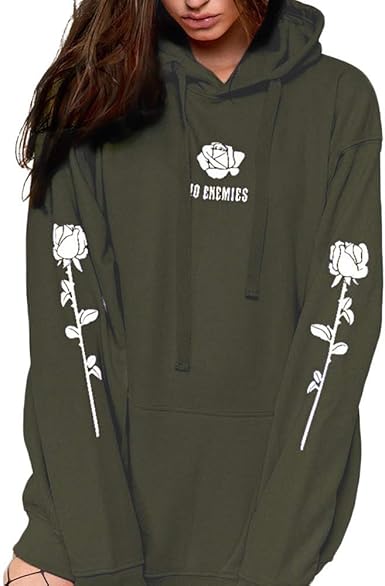 rose sweatshirt womens