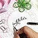 Ohuhu 48-color Calligraphy Brush REFILLABLE and Bonus 3 Ink Refills, Artist Calligraphy Pen for Hand Lettering Sumi Painting Outlining