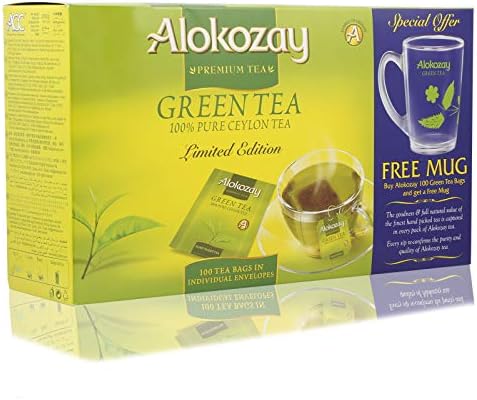 alokozay green tea price