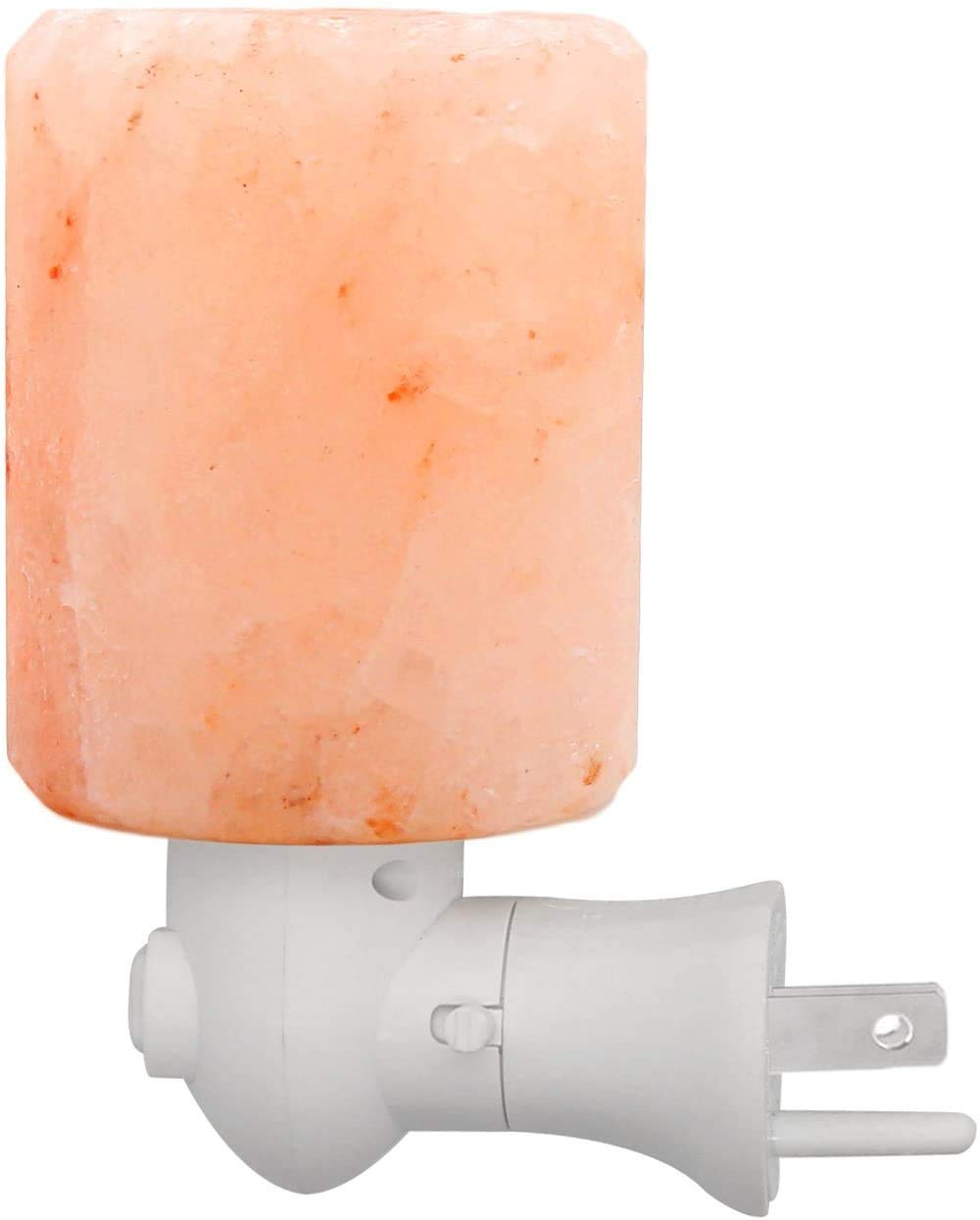 ANTEQI Natural Household Salt Lamp Glow Night Light [ 10.58 OZ ] Night Lamp for Home Office Bedroom Gift (Square Mini Lamp)