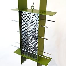Amazon Com Cubist Modern Bird Feeder In Yellow Handmade