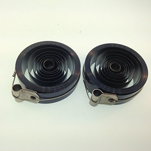 Antique Clock Mainspring Set of (2) 3/4" x .0175 x 96" loop end