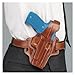 Galco Fletch High Ride Belt Holster for 1911 5-Inch Colt, Kimber, Para, Springfield (Tan, Right-hand)