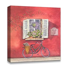 Canvas Wall Art Famous Building Birds/Flowers Pop-up Painting Artwork for Home Prints Framed - 12x12 inches