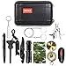 EILIKS Emergency Survival Gear Kits 14 in 1, Outdoor Emergency SOS Multi Professional Tools for Wilderness Hunting/Trip/Cars/Hiking/Camping Gear