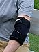 Elbow Ice Pack Soft Brace + Compression for Tennis Injury, Fast Pain Relief, 360° Ice Wrap, (NOT Gel), 0°C 15-20 Minutes, Icing as Recommended by Ortho MDS as Safe and Effective. Universal Size, USA