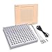 LED Grow Light, 45W Grow Lamp Kit with Full Spectrum High Efficiency LED Chips UV IR Red Blue Flowering Growing Light for Indoor Hydroponic Greenhouse Vegetable Veg and Flowers from Seeding to Harvest