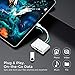 USB C to SD Card Reader, 3 in 1 USB C to USB OTG Adapter, Type C Micro SD Card Adapter, USB Camera Connection Kit for New iPad Pro 11