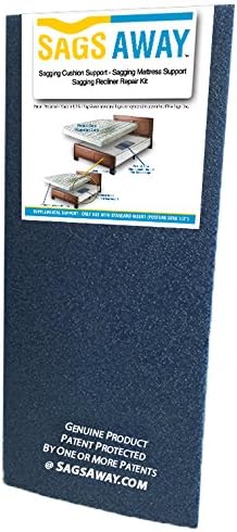SagsAway Supplemental Support | Use ONLY with Standard Insert for Deeper or Longer Sags (Posture Zone ½”x8”x18”)