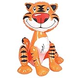 Rhode Island Novelties - Inflatable Tiger - Orange