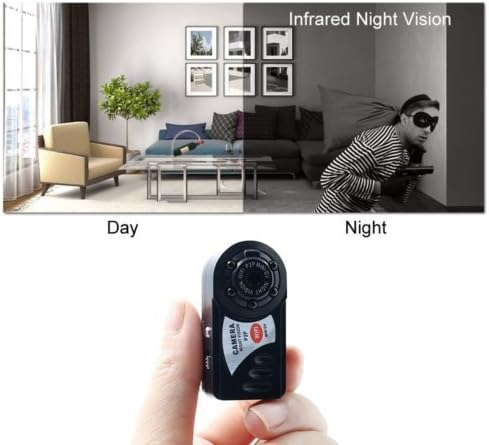 DREAM HO HD Mini Portable WiFi IP Camera Wireless Video Camcorder Cam Data Recorder for iPhone Android Personal Body Security P2P Mini DV