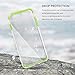 iPhone 7 Case, iPhone 8 Case, [Guards][Transparent Crystal Clear][Scratch Resist][Shockproof][Durable Drop Protection] TPU Bumper Case Cover for Apple iPhone 7/iPhone 8 - Neon Green
