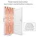 Metallic Fringe Tinsel Curtains Rose Gold 3 Ft x 8 Ft Photo Booth Props 2 Pack New Years Eve Party Backdrop for Birthday Baby Shower Party Bachelorette Engagement Valentine's Party Supplies