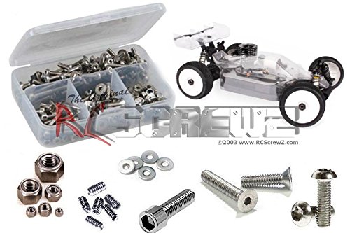 HOT034 - Hot Bodies D817 Nitro 1/8th (#204124) Stainless Steel Screw Kit