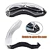 Dsoso Swim Goggles + Swim Cap + Case + Nose Clip + Ear Plugs, Clear Swimming Goggles Coated Lens No Leaking Anti Fog UV Protection for Adult Men Women Youth Kids Child,Black