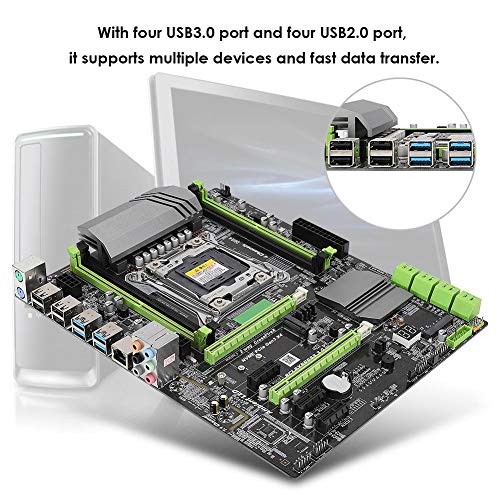 Tosuny-Desktop-Motherboard-for-Intel-X99-CPU-Slot-for-I7-E5-LGA2011-3-4-DDR4-213324002800-Mhz-Memory-8-SATA201SSDM22PCI-E-16X-interface-PC-Motherboard