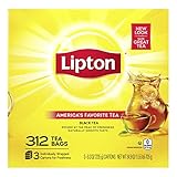 Lipton Black Tea Bags, America's Favorite Tea 312 ct