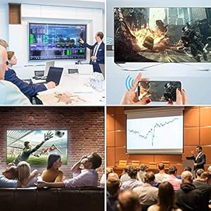 Wireless Display Dongle, 4K 1080P Wireless HDMI Display Adapter Streaming Receiver Compatible with Android/i-OS/Windows… - immagine 8