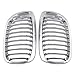 Anzio Front Replacement Kidney Grille Grill Compatible with 03-06 E46 2-Door Coupe Cabriolet OEM