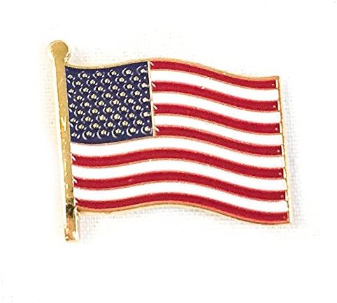 Country of United States of America USA Flag Lapel Pin