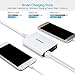 USB C Wall charger, Poweradd 52W 4-Port USB Desktop Charging Adapter, 30W Power Delivery(PD) for for iPhone X / 8 / 8 Plus, Nexus 5X / 6P, LG G5, Pixel C, Samsung W700, MacBook 2015 / 2016 and More