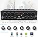 Bluetooth Home Audio Amplifier System – Upgraded 2018 6 Channel 750 Watt Wireless Home Audio Sound Power Stereo Receiver w/ USB, Micro SD, Headphone, 2 Microphone Input w/ Echo, Talkover for PA – Pylethumb 2
