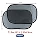 Car Window Shade - Large (2 Pack) by LYFESMART for SUVs and Minivans| Premium Baby Car Sun Shade | Easy Cling Kids Car Sunshade | For infant in car seat rear facing blocks UV Rays (SUV's & Minivans)