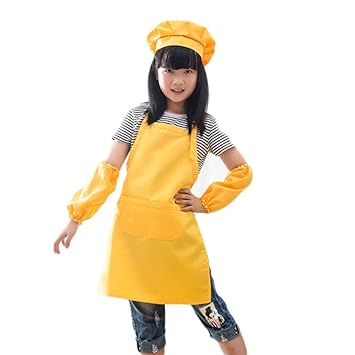 Amazon デマ クト De Markt キッズ エプロン 子供 エプロン シェフ