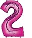 Anagram POPPY 2nd Birthday Party Supplies And Balloon Bouquet Decorations