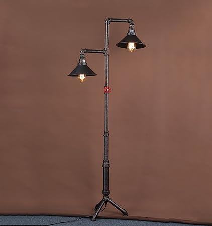 de piso lampara industrial vintage