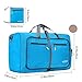 G4Free 60L Large Travel Duffel Bag Lightweight Foldable Sports Duffels Travel Duffels Luggage Handbag for Men Women(Blue)
