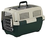 Marchioro Clipper Aran 2 Pet Carrier, 22.25-inches, Tan/Green