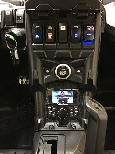 UTV Stereo 6 Speaker System w/ Deck Power Can-Am Maverick X3