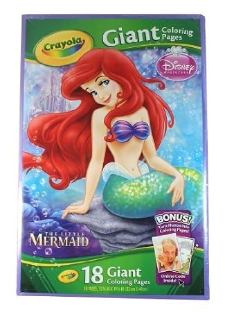 430 Top Crayola Giant Coloring Pages Little Mermaid  Images