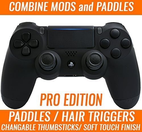 PRO EDITION PS4 PRO Rapid Fire Custom Modded Controller 40 Mods Remapping Paddles for All Major Shooter Games, Fortnite & More, custom LED (CUH-ZCT2U)