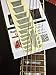 Trapezoid LP Fret Markers Sticker Decal For Guitar/WS