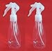 EasyLifeCare Refillable Mist Spray Bottle, Clear, 200ml, Pack of 2