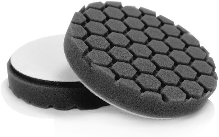 Chemical Guys Hex Logic 6.5 Inch Black Finishing Foam Pad Cleaning Sponge Black ø165 mm, 6.5 Inch Pad (1 Pack) - Image 3