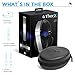 Sentey Thorx Headphones Headset With Microphone Wired HD Over the Ear Volume Control Audiophile Metal Band Rotation Cups Travel Carrying Case Included LS-4430 HD Gaming Pc Mac Computer Men Kids Girls