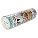 Crafty Rabbit Vintage Travel Washi Tape - Set of 6 Rolls - 196 Feet Total - Multicolor