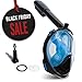 Outer Limits Full Face Snorkel Mask Adult - Scuba Mask - 180° Panoramic View - New 2018 Bubble Design with a Longer Snorkel - Snorkeling Gear -Mask and Snorkel Sets Adult- Snorkle Mask