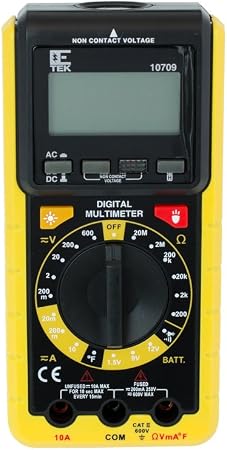 Custom Accessories 10709w E Tek Digital Multi Meter Multimeters Analyzers Amazon Canada